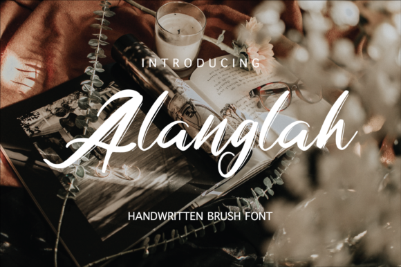 Alanglah: A Handwritten Font for Creative Branding and Design Projects