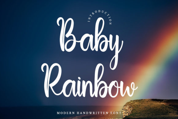Baby Rainbow: A Script Handwritten Font for Modern Branding