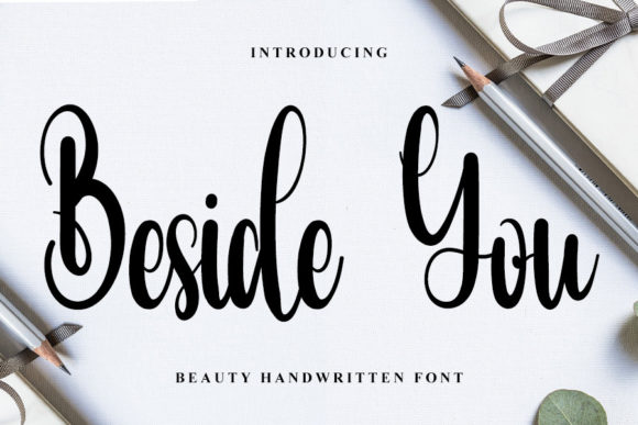 Beside You: A Script Handwritten Font for Web Design and Branding