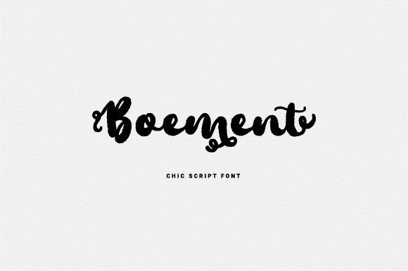 Boement: A Timeless Script Font for Branding and Design