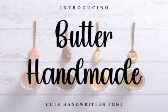 Butter Handmade: A Timeless Script Font for Creative Branding