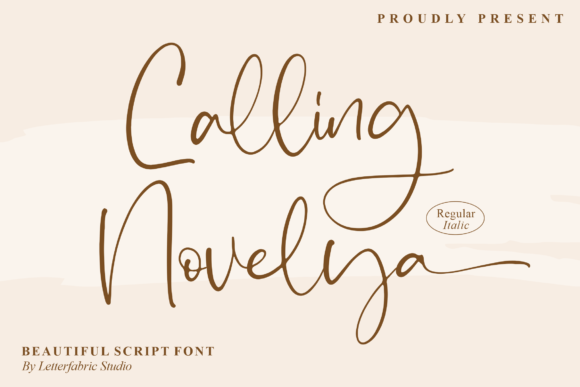 Calling Novelya: The Font That Elevates Your Brand