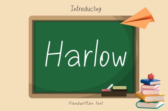 Harlow: A Playful Script Font for Editorial Design