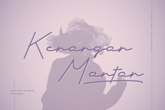 Kenangan Mantan: A Script Font That Elevates Handmade Design