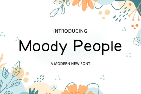 Moody People: A Script Handwritten Font for Modern Web Design