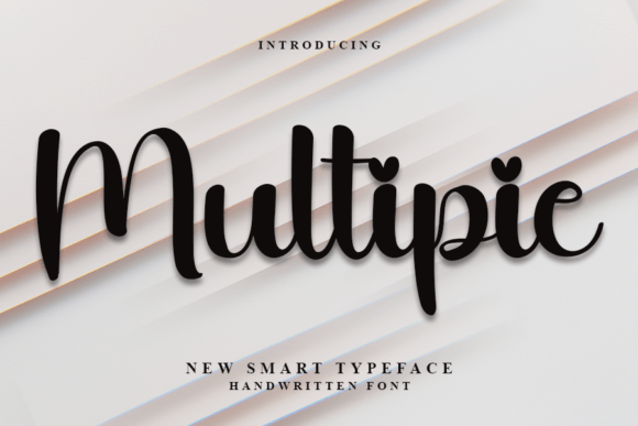 Multipie: A Script Handwritten Font for Modern Web Design
