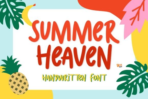 Summer Heaven: A Script Handwritten Font for Creative Crafters