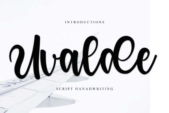 Uvalde: A Script Handwritten Font for Creative Crafters
