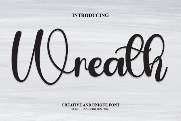 Wreath: A Timeless Script Handwritten Font for Editorial Design