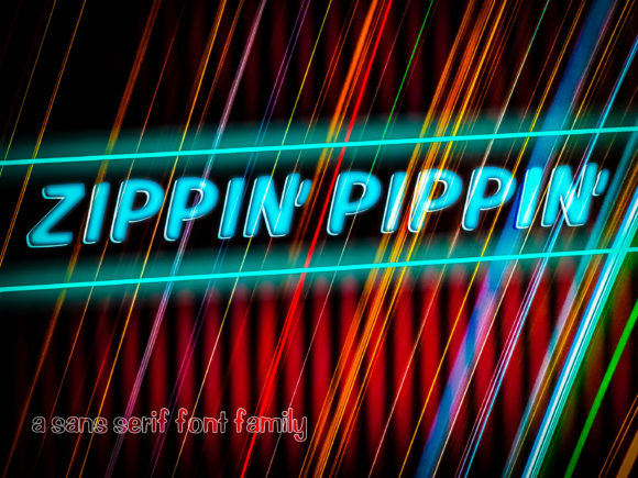 Zippin Pippin: A Script Handwritten Font for Digital Branding and Web Design